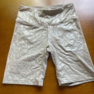 Calvin Klein Metallic Bike Shorts